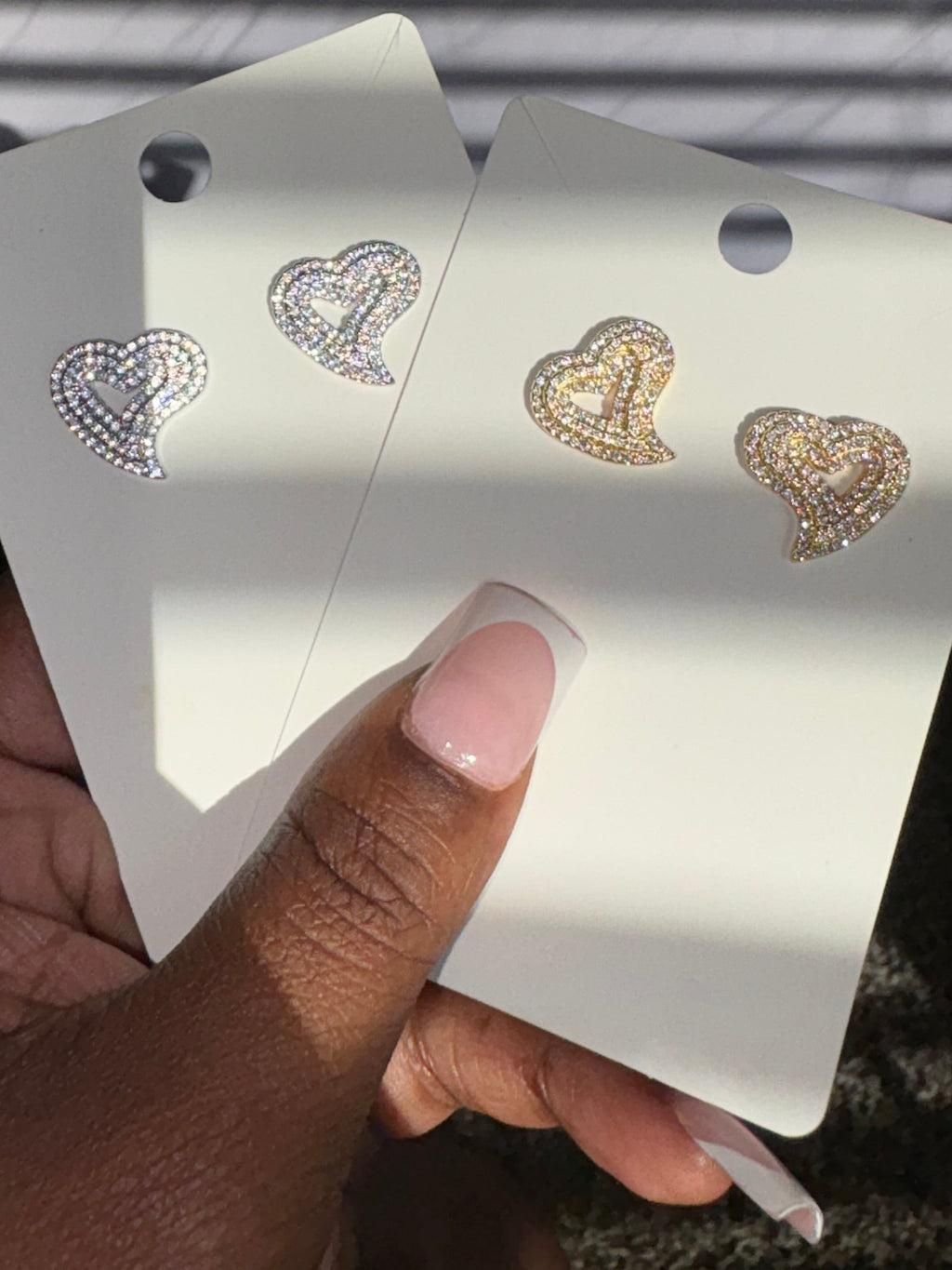 Heart Studs
