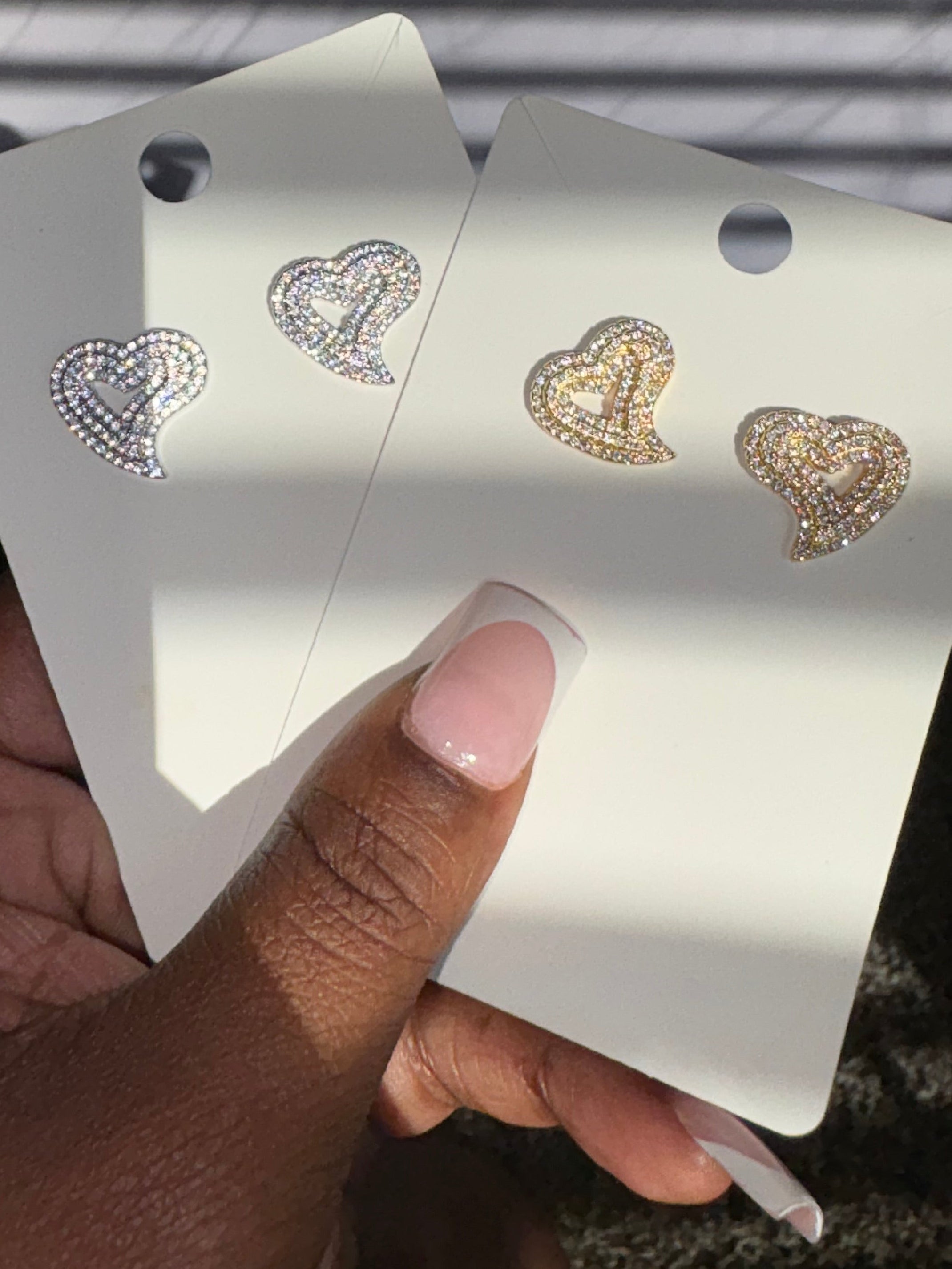 Heart Studs