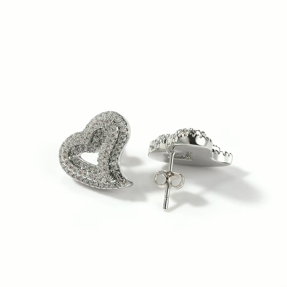 Heart Studs